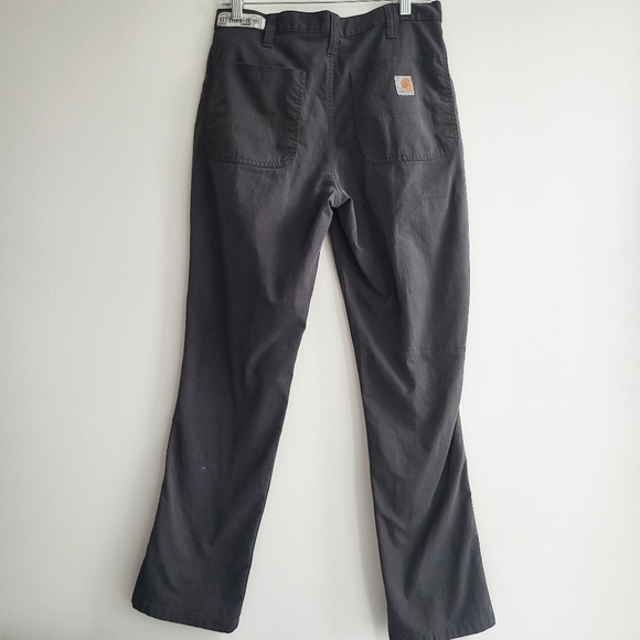 Carthartt Dark Grey Relaxed Fit Mens Casual Work Pocket Pants size 30 - Picture 5 of 12